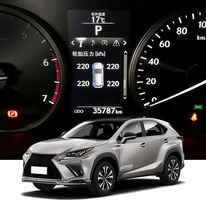 Автомобильная система мониторинга давления в шинах TPMS автомобильный экран для