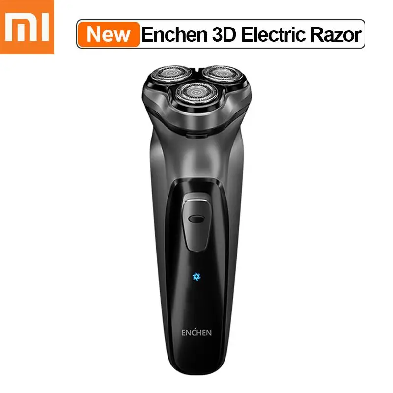 

Xiaomi ENCHEN Blackstone 3D Smart Electric Shaver Razor Triple Blade Shaving Machines USB Rechargeable Beard Trimmer