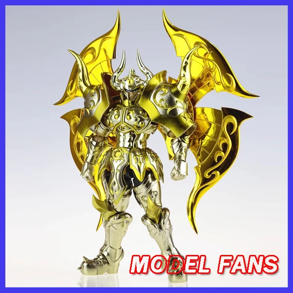 In-Stock JMODEL Soul of Gold EX Aldebaran Taurus Saint Seiya Cloth Myth Gold Saint Metal Armor Action Figure Toy image 2