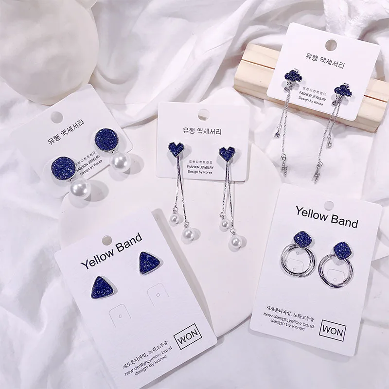 

Earrings For Women 2021 Women's Long Tassel Temperament Stud Earrings Diamond High Quality Pearl Earrings Vintage Cute Jewelry