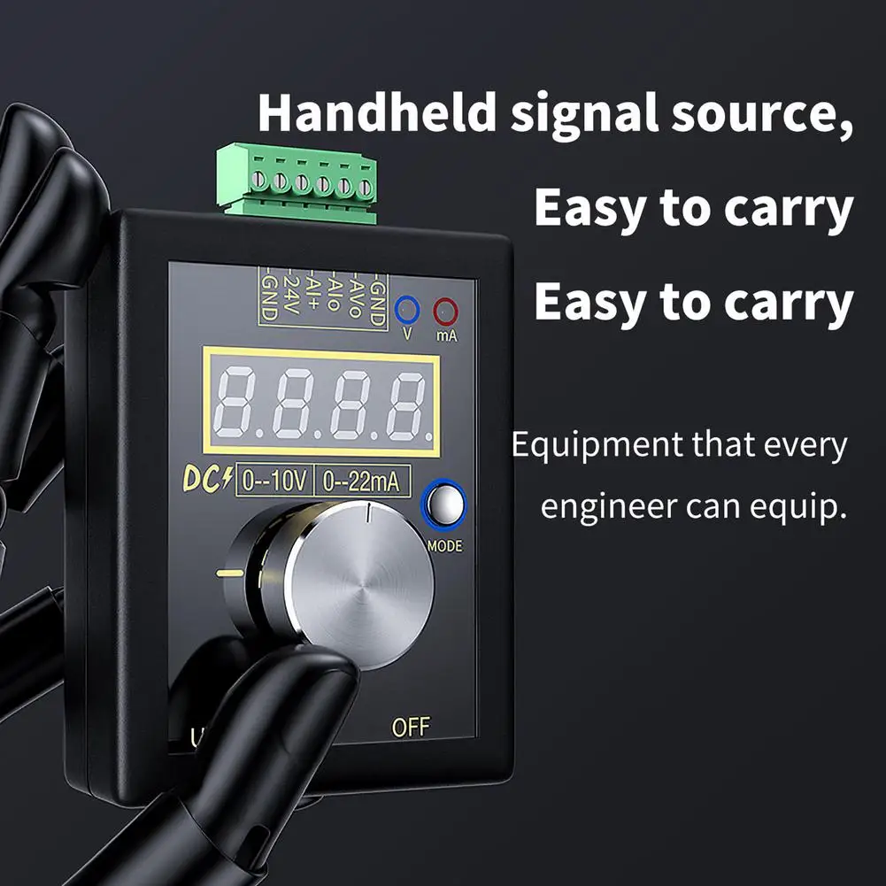 SG-002 Professional 0-10V 0/4-20mA Analog Voltage And Current Signal Generator Debugging Source Calibrator For Tester Universal | Дом и сад