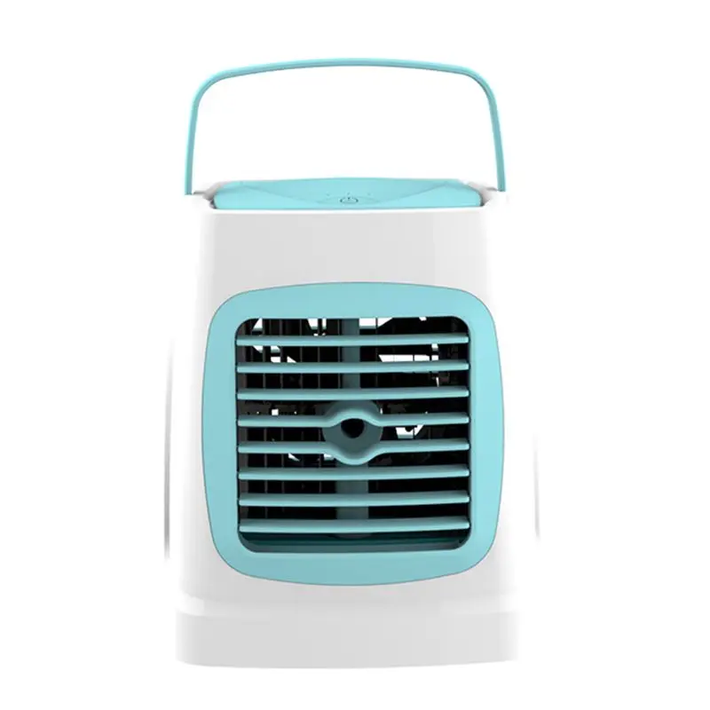 

Mini Portable Spray Air Conditioner USB Chargeable Conditioning Humidifier Purifier Personal Desktop Air Cooler Fan