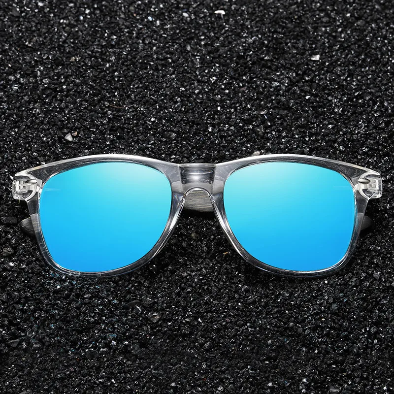 Солнцезащитные очки с бамбуковыми дужками для мужчин и женщин