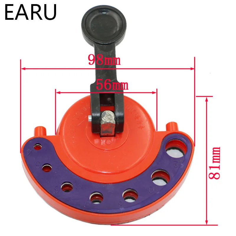 1pc Adjustable Masonry Drill Bit Set Ceramic Tile Glass Hole Guide Openings Locator Cutter Construction Tools DIY | Инструменты