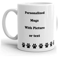 personalized dog gift add dogs name text and picture mug dog mug dog coffee mug dog lover gifts personalized gift 11 oz coffee