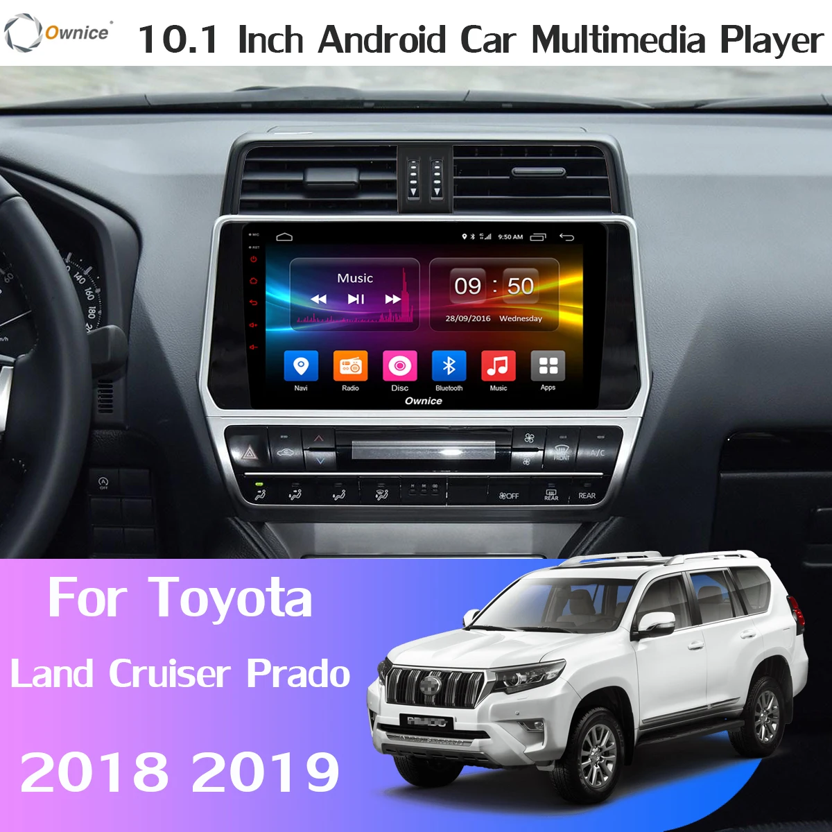 360 панорамная камера Android 10 0 6G + 128G GPS радио CarPlay SPDIF DSP Автомобильный плеер для Toyota