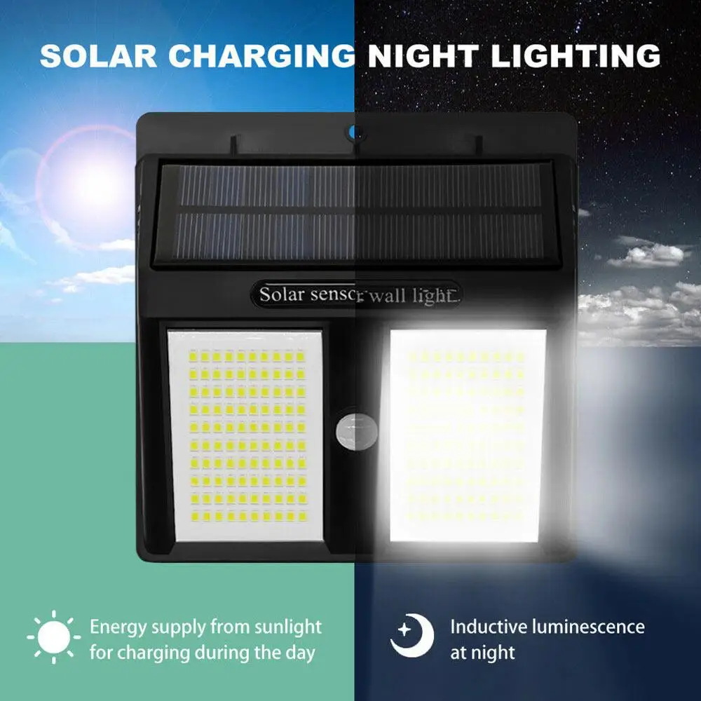 

Wall Light Street Lamp Solar Walkway Lights Durable Home Eco-Friendly Outdoor