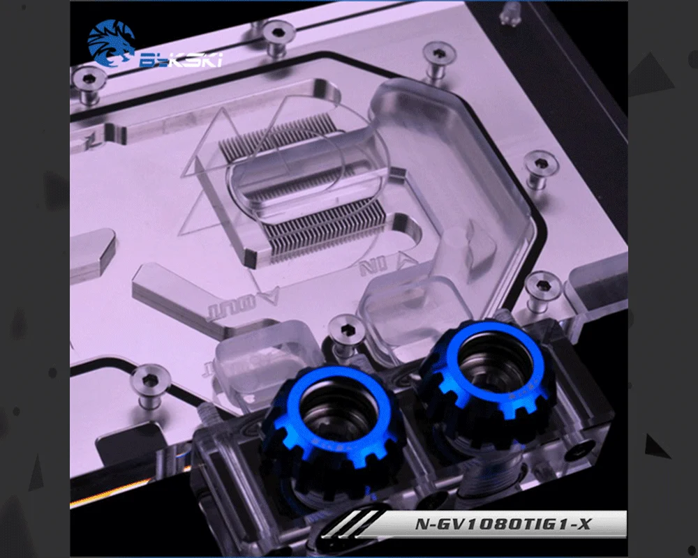 Bykski N-GV1080TIG1-X, полное покрытие видеокарты блок водяного охлаждения RGB/RBW для Gigabyte GTX1080Ti Gaming OC 11G