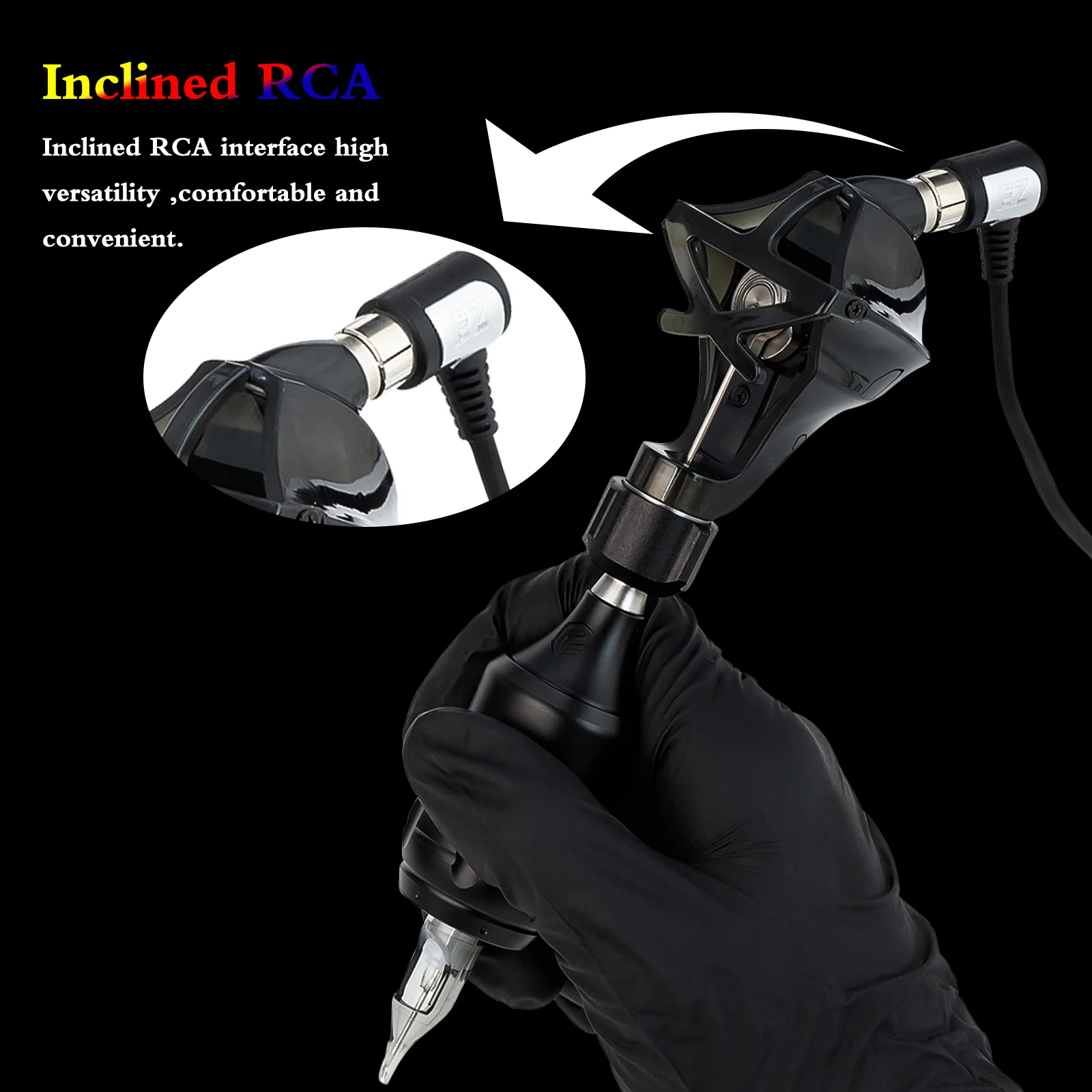 EZ Astral X роторный картридж тату машина легкий PC тело Fram с безщеточный мотор для