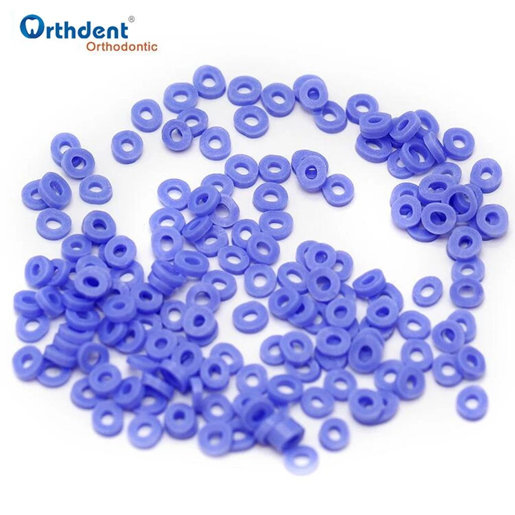 Ортодонт 1000 шт Ортодонтические сепараторы стоматологические раздельные резинки