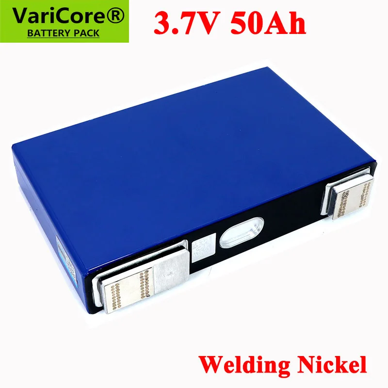 VariCore 3 7 V 50Ah аккумулятор 50000 мА/ч трехкомпонентная литиевая батарея для детей