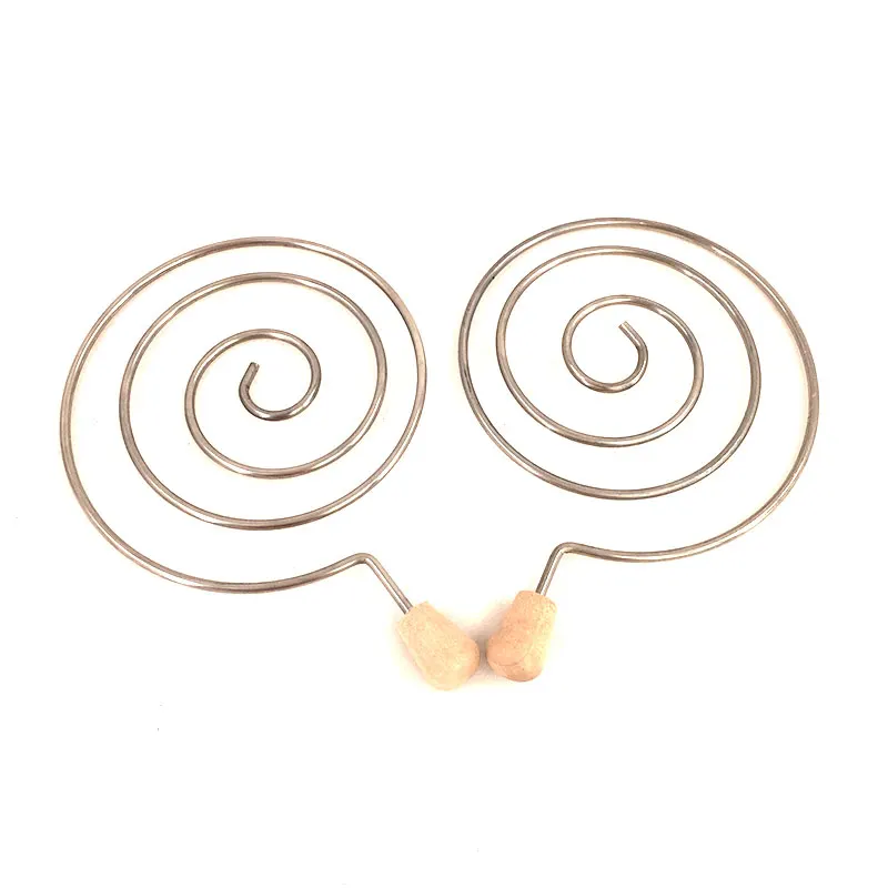 1 шт. серебряная металлическая вихревая Форма аксессуары для кальяна держатель с