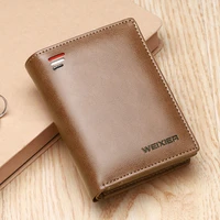 mens bags purse multi card holder billfold pu wallet for man handbag women moneybag large retro short brown black packet