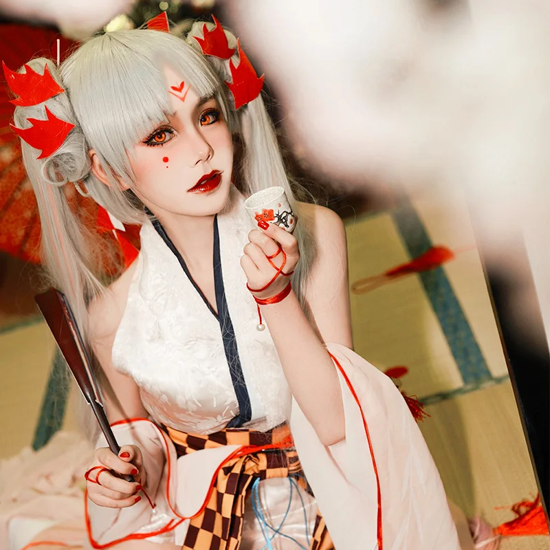 Shiranui Diver Ali кимоно Горячая игра Onmyoji SSR Косплей Костюм Униформа платье костюм на Хэллоуин для женщин