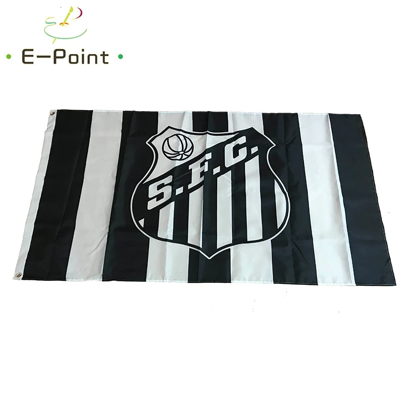 

Brazil Santos Futebol Clube FC 3ft*5ft (90*150cm) Size Christmas Decorations for Home Flag Banner Type B Gifts