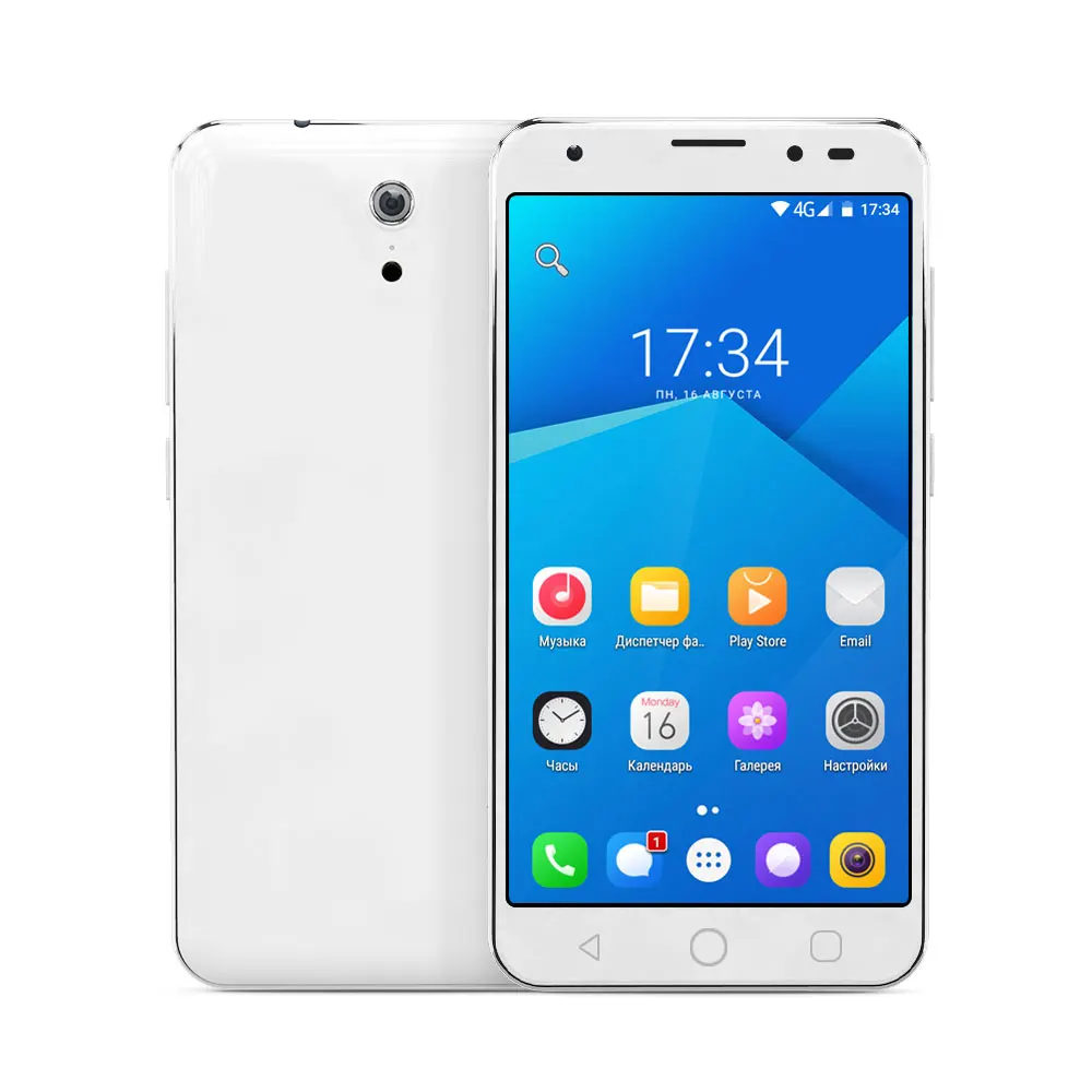 Смартфон SANTIN S505 2 Гб ОЗУ 32 ПЗУ HD телефон 5 дюймов четырехъядерный 4G LTE сотовый
