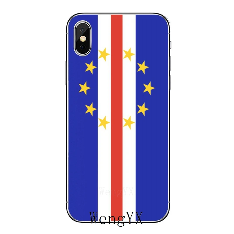 Кабо-Верде флаг для samsung Galaxy S10 Lite S9 S8 S7 S6 edge Plus S5 S4 примечание 9 8 5 4 мини-аксессуары чехол для телефона - Цвет: Cape-Verde-Flag-A-06