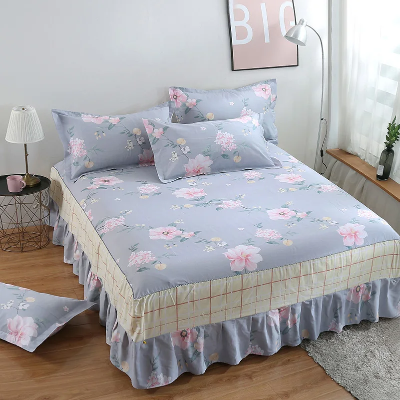 3 шт. Комплект постельного белья с принтом животных из натурального хлопка | Дом и