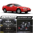 Светодиодная интерьерная с Canbus карта купольный дверной светильник лампа номерного знака для Honda Prelude 1988-2001 автомобисветильник s авто аксессуары