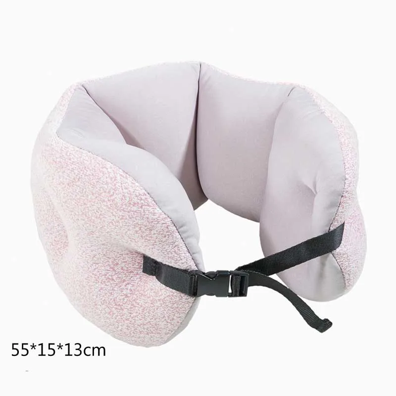 Подушка с эффектом памяти для путешествий подушка сна в самолете поддержки
