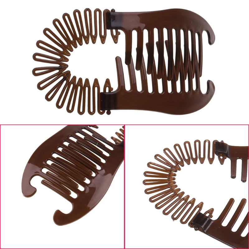 2 вида цветов голливудская прическа большая расческа банановый зажим для волос