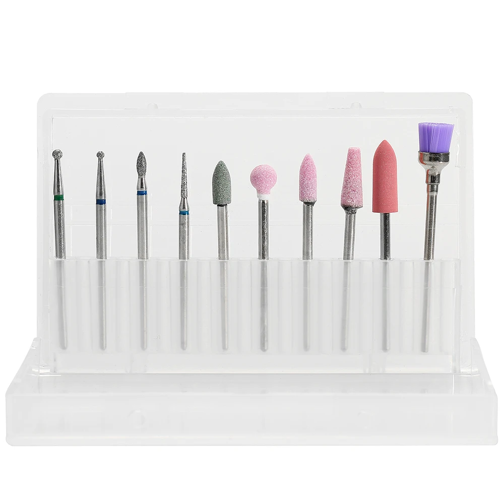 Набор Алмазных фрез для аппаратного маникюра 30 шт./лот | Красота и здоровье