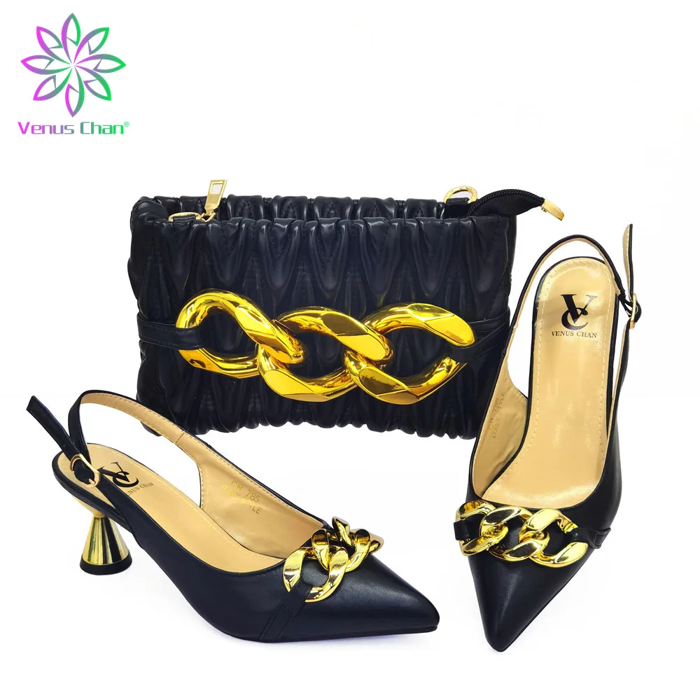 Новые африканские Стразы оранжевого цвета женские сандалии и сумки в