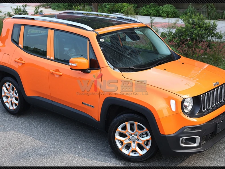 Для Jeep Renegade обод для ступицы колеса 3m Стикеры черного цвета для стильного дизайна автомобиля аксессуары