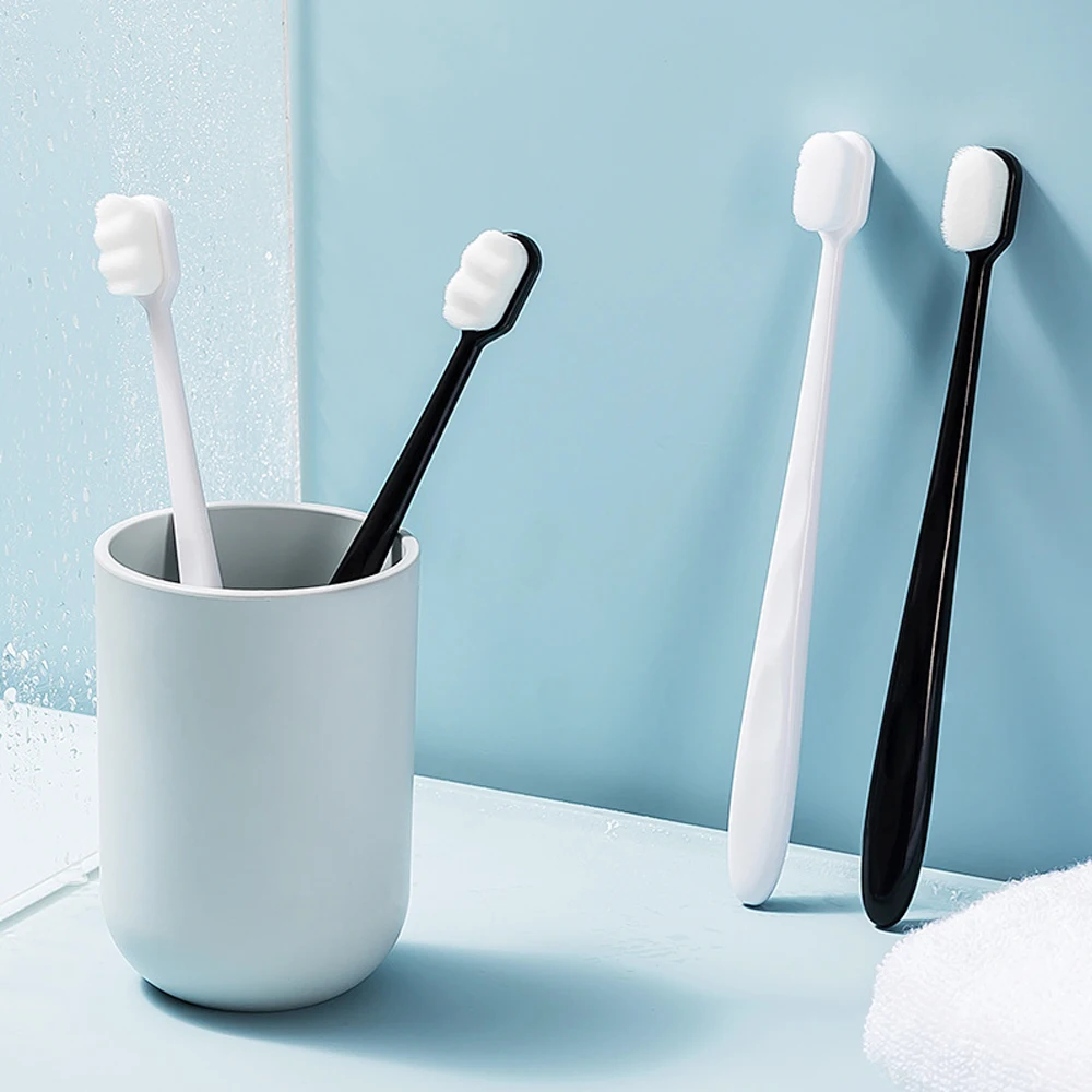 Зубная щетка Nano с миллионами зубная из волокна ультратонкая мягкая Экологически