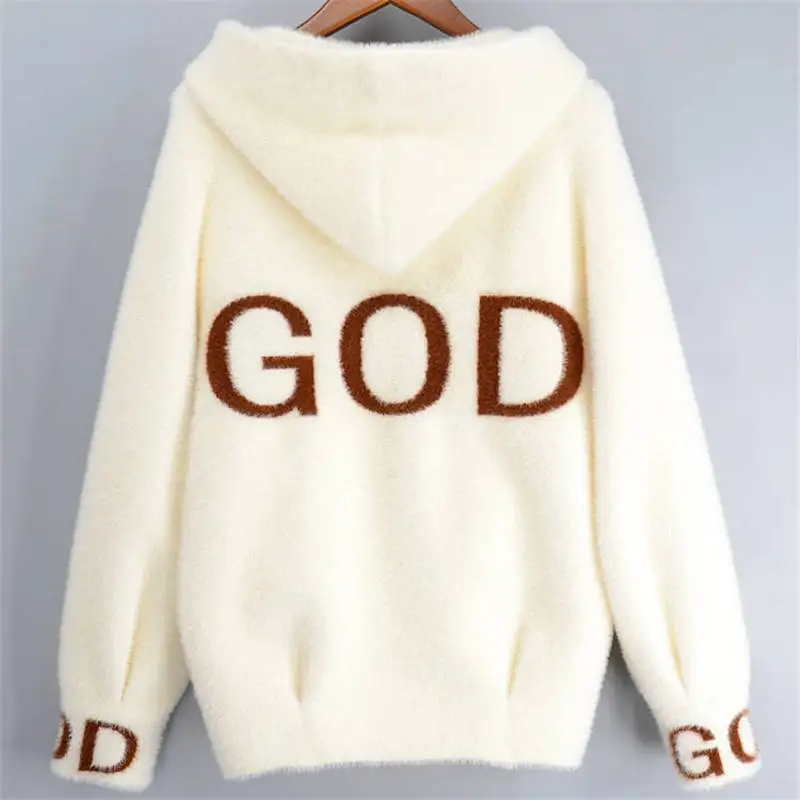 Осенне-зимнее пальто из меха норки Новинка 2020 женское свободное бархатное с