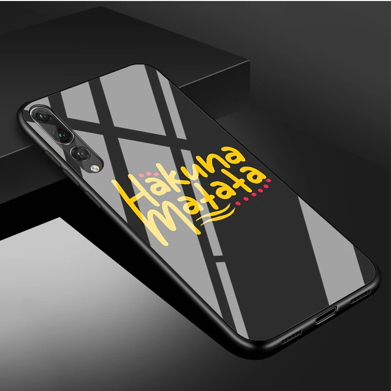 Чехол из закаленного стекла для Huawei P30 P40 P20 Lite Pro P smart 2019 Mate 20 30 | Мобильные телефоны