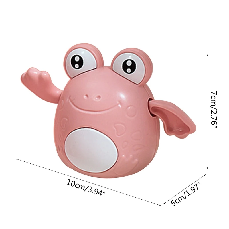 

A2UB ABS Bite-free Water Playing Toy Bathtub Toy Sea Frog Model Interactive Toy