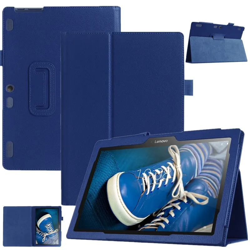 Для Lenovo A10-30F TB2 X30L X30F A10-70 Tablet 10 1 ''чехол с подставкой из искусственной кожи для