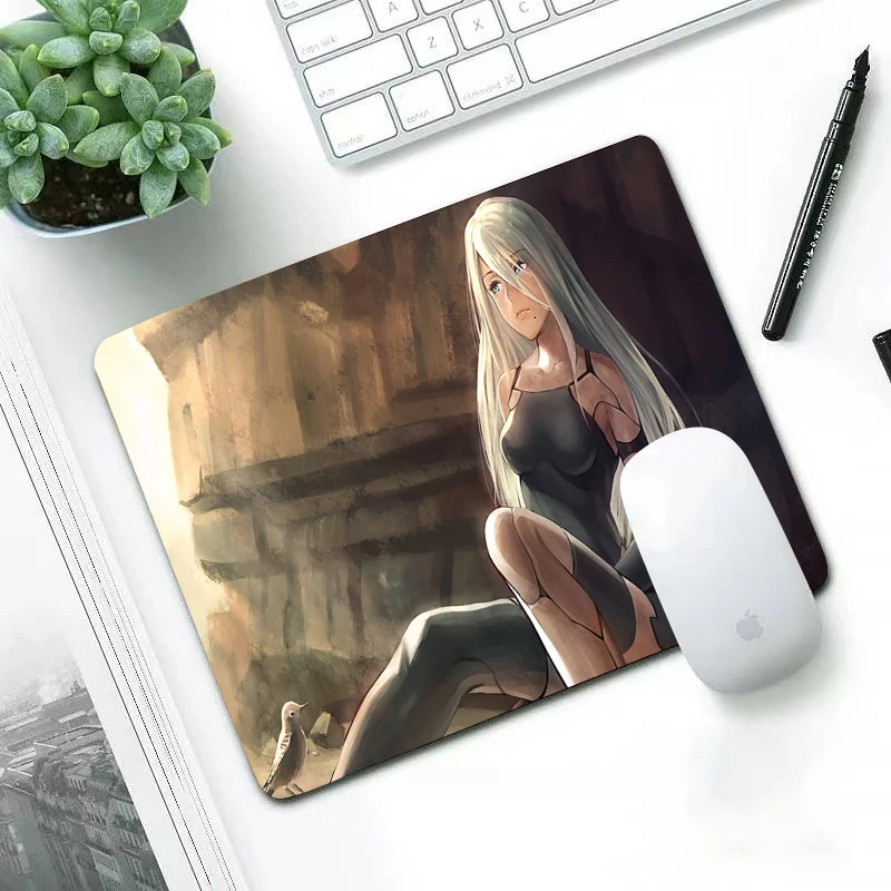 

Nierautomata Sexy Girls Small Gaming Mouse Pad 180x220/250X290mm Mousepad Gamer Computer Desk Mat Pad Gamer Mouse Mat for PC