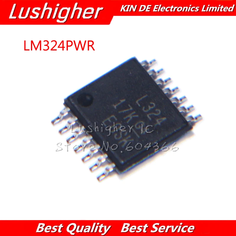 

100PCS LM324PWR L324 TSSOP SMD LM324PW