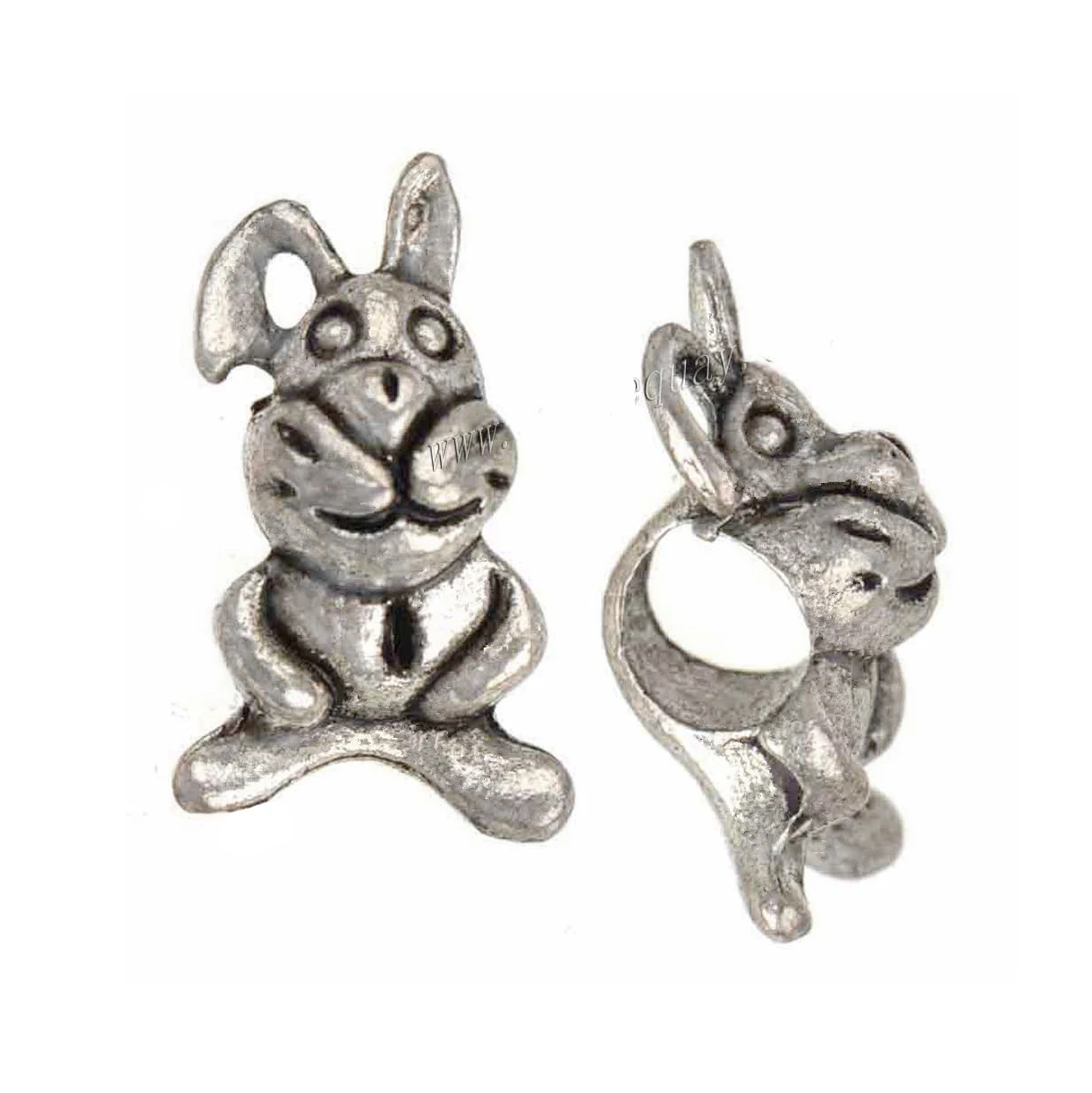 

Бусины-шармы, шнуры, браслеты, браслеты «сделай сам», животные, кролик, заяц, заяц, винтажные посеребренные компоненты из сплава, ювелирные и...