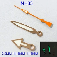 watch pointer for nh35nh364r36 automatic movement rose gold white watch hands orange hand spare parts