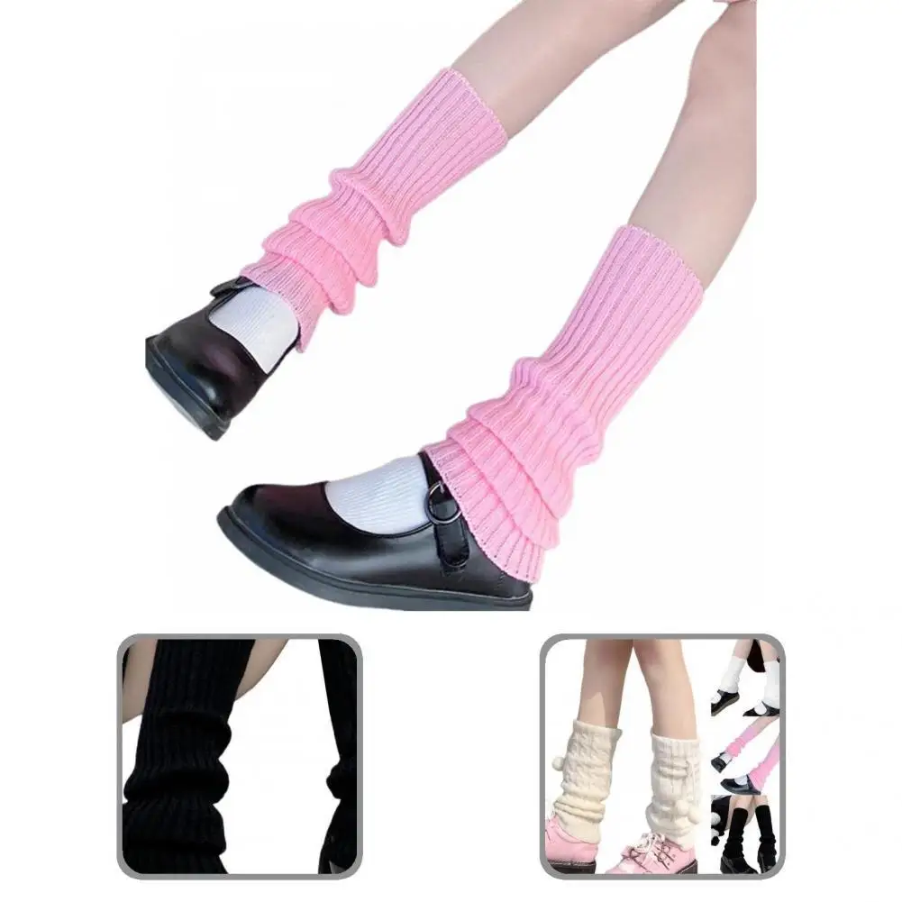 

Attractive Women Socks Middle Tube Soft Middle Tube Women Winter Warm Socks Calf Tube Socks Women Winter Socks 1 Pair