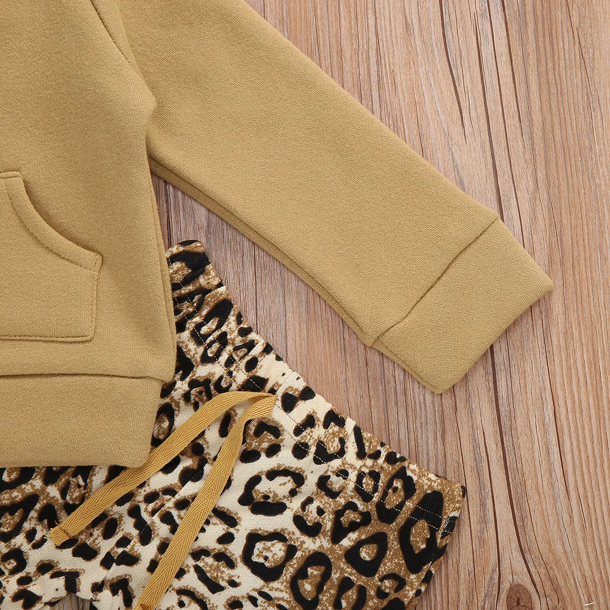 Комплект для новорожденных девочек и мальчиков осень/зима модный костюм из 2