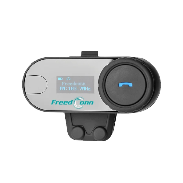 Гарнитура для шлема FreedConn 800M беспроводная с поддержкой Bluetooth и ЖК