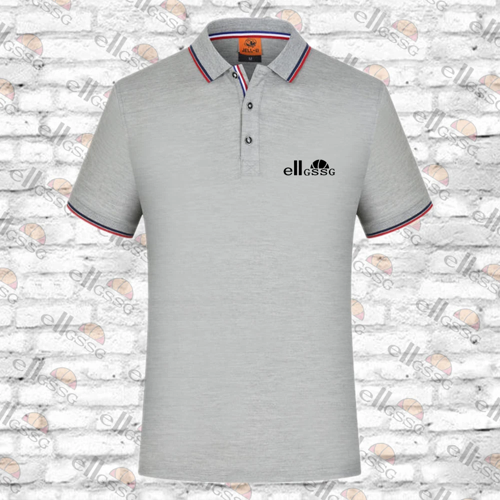 

Summer Male High Quality Lapel T-shirt Breathable Business Casual Workwear Classic Formal Polo Shirt Asian Size Large Size S-4XL