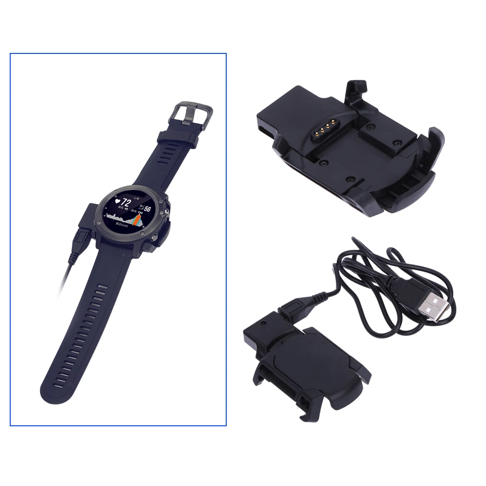 

ALLOYSEED 1m USB Charging Cradle Dock Station With USB Data Cable Sync Charger Clip Holder