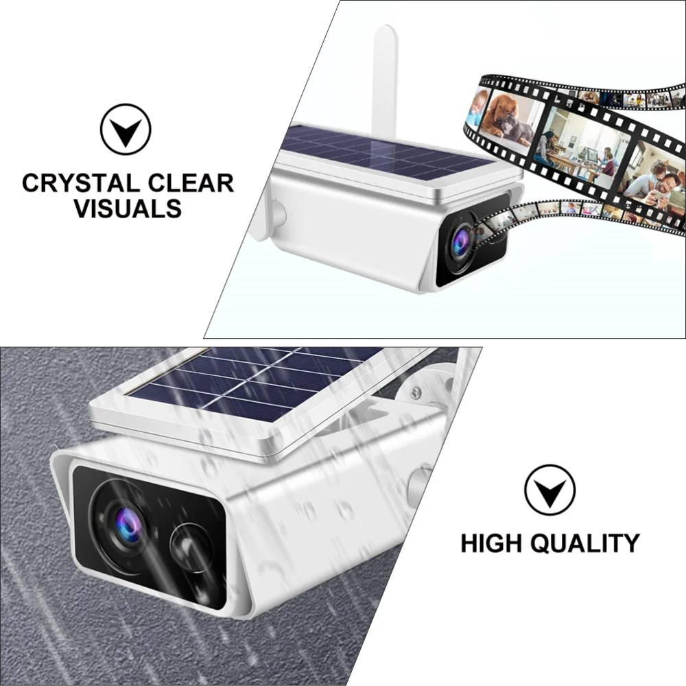 

Low Power Monitoring Camera Wireless Remote Monitoring Solar Powered Camera