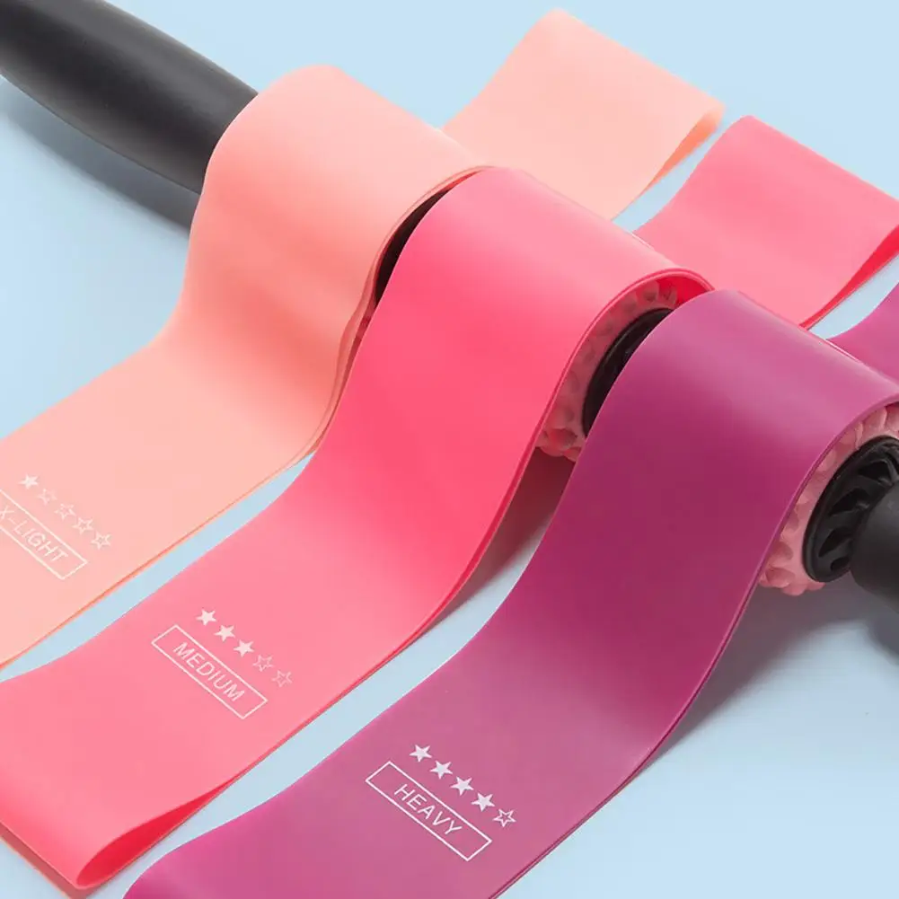 

5Pcs Fitness Exercise Hip Training Yoga Elastic Circle Resistance Bands Set Hip Training Yoga Elastic Circle Resistance Bands Se