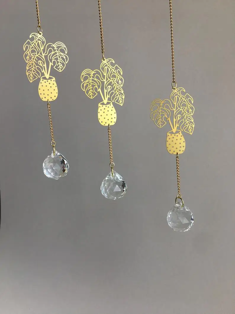 Ловец Солнца автомобильный подвеска для зеркала заднего вида вешалка растений