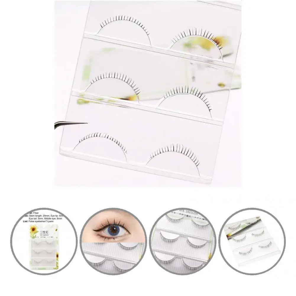 

Realistic Handmade Exquisite Delicate False Eyelashes for Birthday Party