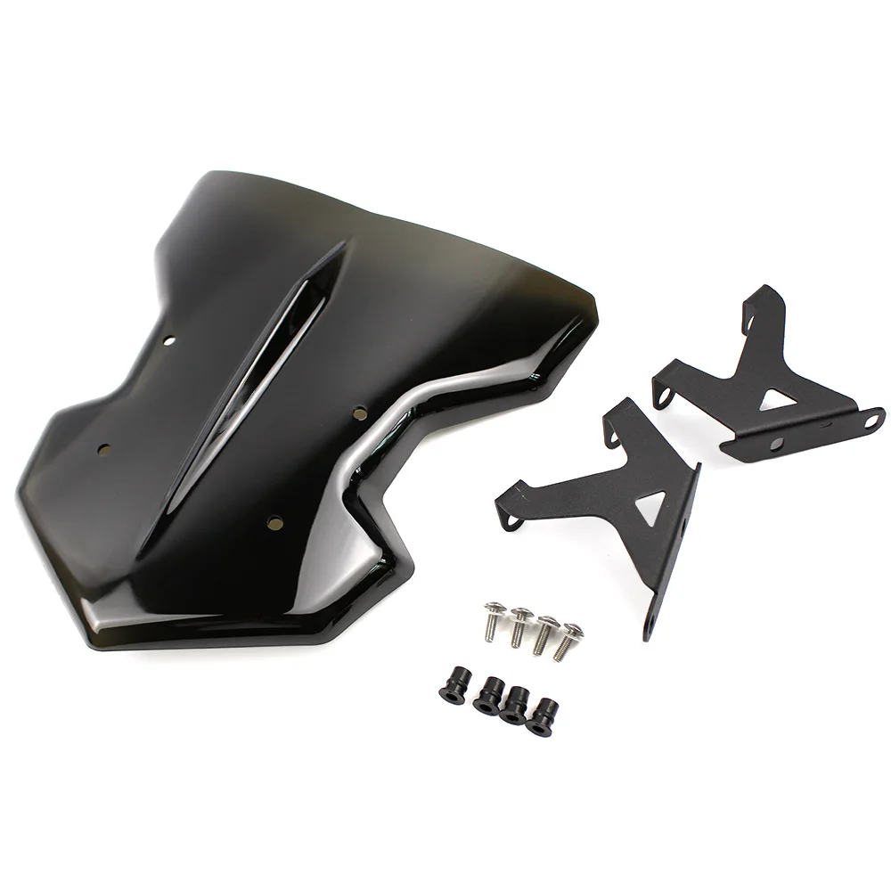 Передняя мотоциклетное ветровое стекло для экрана с кронштейном Yamaha MT09 FZ09 MT 09 FZ