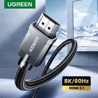ugreen hdmi 2 1 cable for tv box usb c hub ps5 hdmi cable 8k60hz ultra high speed hdmi splitter cable earc hdr10 hdmi2 1 cable