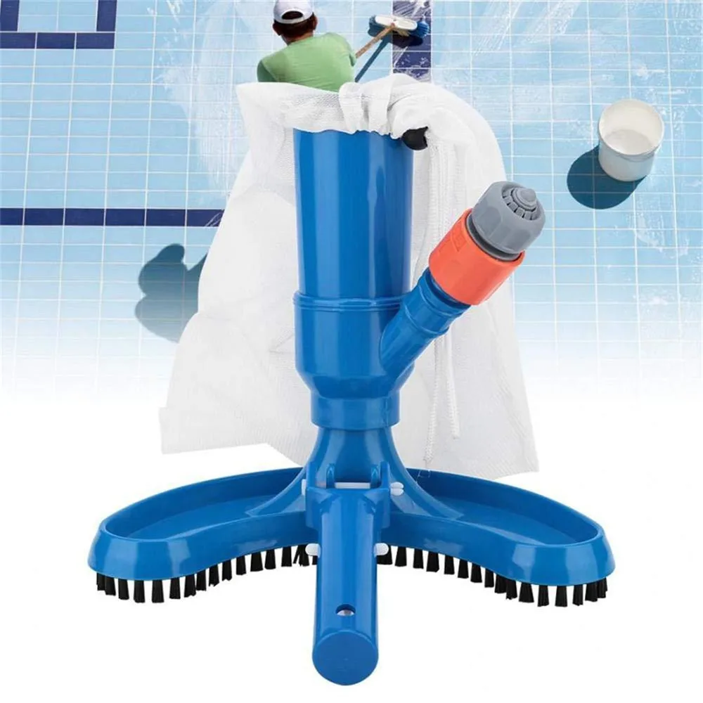 

Mini Jet Swimming Pool Vacuum Cleaner Handheld Spring SPA Fishpond Aquarium Vacuum Cleaner Brush Sprayer Cleaning Tools