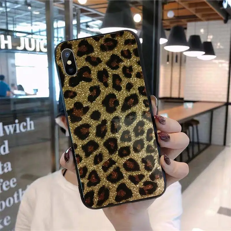 

Leopard sexy Phone Case for iPhone 11 12 pro XS MAX 8 7 6 6S Plus X 5S SE 2020 mini